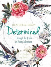 Determined - Women's Bible Study Participant Workbook: Living Like Jesus  - GOOD picture