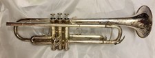 Yamaha YTR-6345S Professional B-flat silver-plated Trumpet + original case, more picture