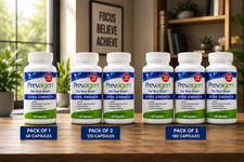 Pack of 1,2,3  PreEvagen Extra Strength Dietary Supplement 60 Cap New Sealed picture