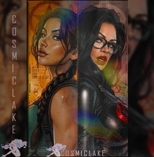 Gi Joe Real American Hero Tomb Raider #1 Poulat Nycc Foil Variant Presale 10/25☆ picture