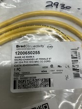 BradConnectivity / Molex 1200650255 Micro-Change 4P Female Cordset 2M. AA-254 picture