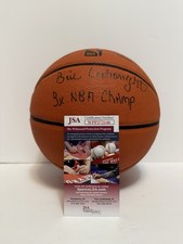 Bill Cartwright signed Official Spalding basketball. JSA certified picture
