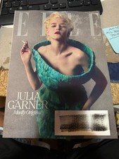 ELLE MAGAZINE----JULIA GARNER COVER-------OCTOBER 2026 picture