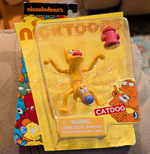Nickelodeon Nicktoons CatDog Action Figure Jazwares 2012 Sealed w. Fire Hydrant picture