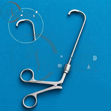 ENT Heuwieser Antrum Grasping Forceps 90° Rotatable ENT Instruments Forceps picture