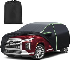 For Hyundai Palisade 2020-2026 7 Layers Car Cover All Weather with Zipper Door picture