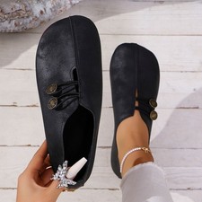 Ins Square Toe Slip-on Sandals Summer Fashion Soft Flat Shoes For Women picture