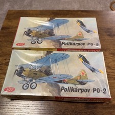 2 KP 1/72 POLIKARPOV PO-2 #30 (2 aircraft) vintage picture