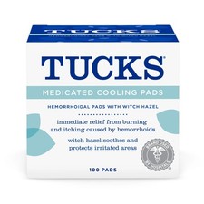 TUCKS Medicated Cooling Pads with Witch Hazel Hemorrhoid Treatment 100 Count USA picture