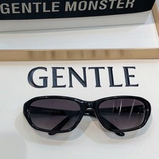 Gentle Monster HILLS Sunglasses Black Frame Purple Gradient Lens 59-19-125 picture