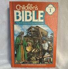 Golden Books The Children's Bible Vol 1 HC Illus 1981 Western Publ Ages 9-12 picture
