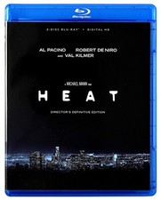 Heat Blu-ray Movie Al Pacino Robert De Niro Val Kilmer Jon Voight L.A. Crime picture