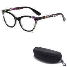 Stylish Cat Eye Reading Glasses Anti Blue Light Readers Spring Hinges Eyeglasses picture