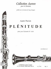 Plenitude by Andre Patrick for Clarinet (HL48184281) picture