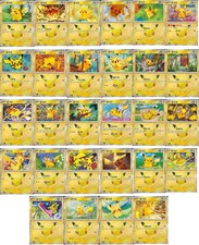 Pikachu Set #1-30 Complete 30 Card 30th Anniversary Celebration Pokemon Chinese picture