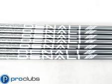 7pc NEW PROJECT X DENALI FROST SILVER 70 STIFF FLEX GRAPHITE IRON SHAFTS #503793 picture
