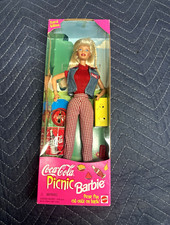 Mattel Coca-Cola Picnic Barbie Special Edition Doll 12in MPN 19626 Unopened picture