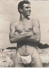 Gay Interest - Vintage   Male Physique Photos  ATHLETIC MODEL GUILD  3 x 4