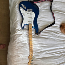 2007 Fender Standard Stratocaster MIM – Metallic Blue – Maple Neck – Made in MX picture