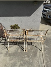 2 Vintage  Wrought  Chairs  picture