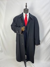 Vintage Men Schneiders Salzburg Virgin Wool Alpaca Raglan sleeve Overcoat US 50L picture