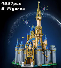 Alt of New Disney Castle 71040 with 4080 pcs.| Generic Bricks STOCKED IN US picture