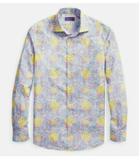 Ralph Lauren Purple Label Men’s Paisley Print Button Down Sport Dress Shirt New picture