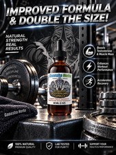 BODYBUILDING MUSCLE GROWTH FITNESS TESTOSTERON ANABOLIC WORKOUT FORMULA 2 ounces picture