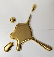 Large Splash Wall Art Metal Water Drop Sculpture picture
