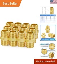 Robust Brass Pipe Fitting 1/4