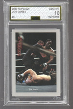 JON JONES REVGEAR PRE-UFC ROOKIE CARD 2009 AGS GRADED GEM MINT 10.0 HIGHEST picture