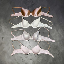 Victoria's Secret Body By Victoria 34C Lined Underwire Demi Full Coverage Lot picture