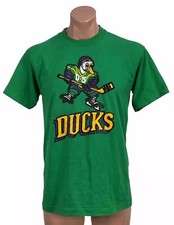Vintage 1992 Mighty Ducks Disney Movie Promo Shirt Large District 5 Green 50-50 picture