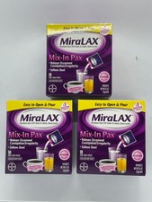 MiraLAX Mix-In Pax .5z 3 x 10 Dose, Exp. 2/2028, picture