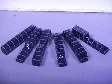 Solid Wood N Scale Tarped Load for Bulkhead Cars picture