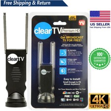 Clear TV Premium HDTV Antenna Digital Indoor Antenna Free 4K HD TV Channels NEW picture