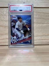 Topps 2017 Bowman's Best Aaron Judge #1 Rookie Base PSA 10 New York Yankees picture