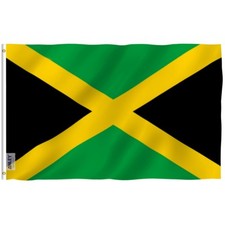 Anley Fly Breeze 3x5 Foot Jamaica Flag - Jamaican National Flags Polyester picture