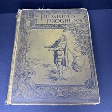 1891 editon of The Pilgrim's Progress by John Bunyan picture