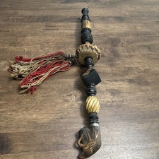 Antique German Imperial Military Regimental Reservist Smoking Pipe Ornate Carved picture