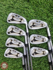 2007 TAYLORMADE R7 TP IRON SET 4-PW STIFF TT DYNAGOLD SL S300 VERYGOOD picture