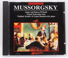 EVGENI NESTERENKO Mussorgsky Songs And Dances Of Death Sunless Classical CD picture