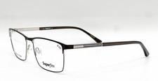 NEW SUPERFLEX SF-672 M103 CHARCOAL SILVER AUTHENTIC EYEGLASSES 60-18 picture