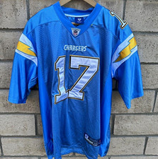 Vintage Y2K Philip Rivers #17 San Diego Chargers Reebok On Field Jersey Size 50 picture