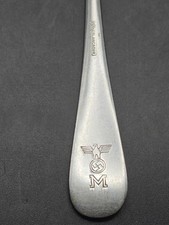 Authentic WWII German Kriegsmarine (Navy) mess spoon Nazi Blancadur picture