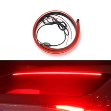 Universal Red LED 3rd Brake Light Strip Sequential Turn Signals IP67 Waterproof picture