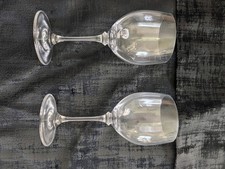 Mikasa Crystal Stephanie Set of Two Wine Glasses T7201 picture