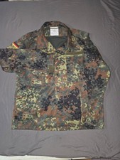 Vintage 1998 German Bundeswehr Flecktarn Camo Field Jacket Köhler GmbH Gr 10 picture