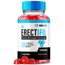 Erectifil Gummies - Male Virility with Maximum Strength - 60 Gummies (1 Pack) picture
