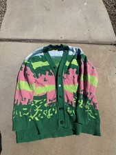 GOLFWANG X TYLER THE CREATOR FLORAL CARDIGAN, XL picture